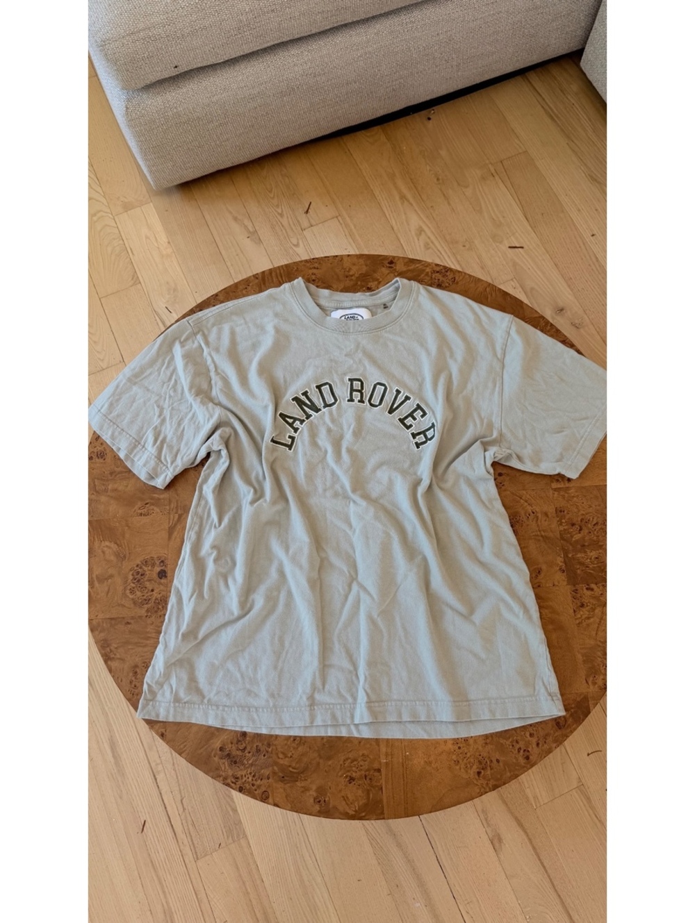 Land Rover PacSun Light Green Graphic T-Shirt XL